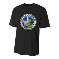 Las Vegas Seal Youth Performance Sprint T-Shirt