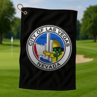 Las Vegas Seal Golf Towel