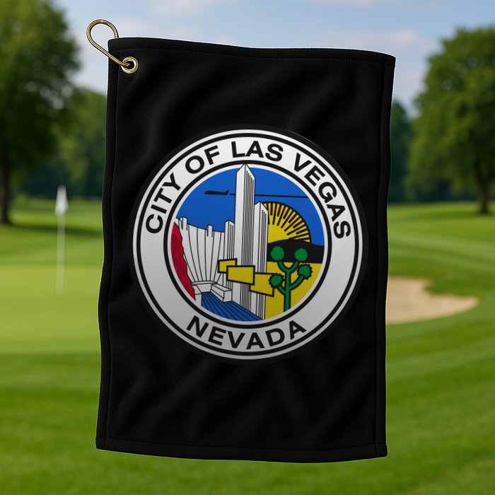 Las Vegas Seal Golf Towel