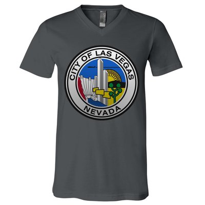 Las Vegas Seal V-Neck T-Shirt