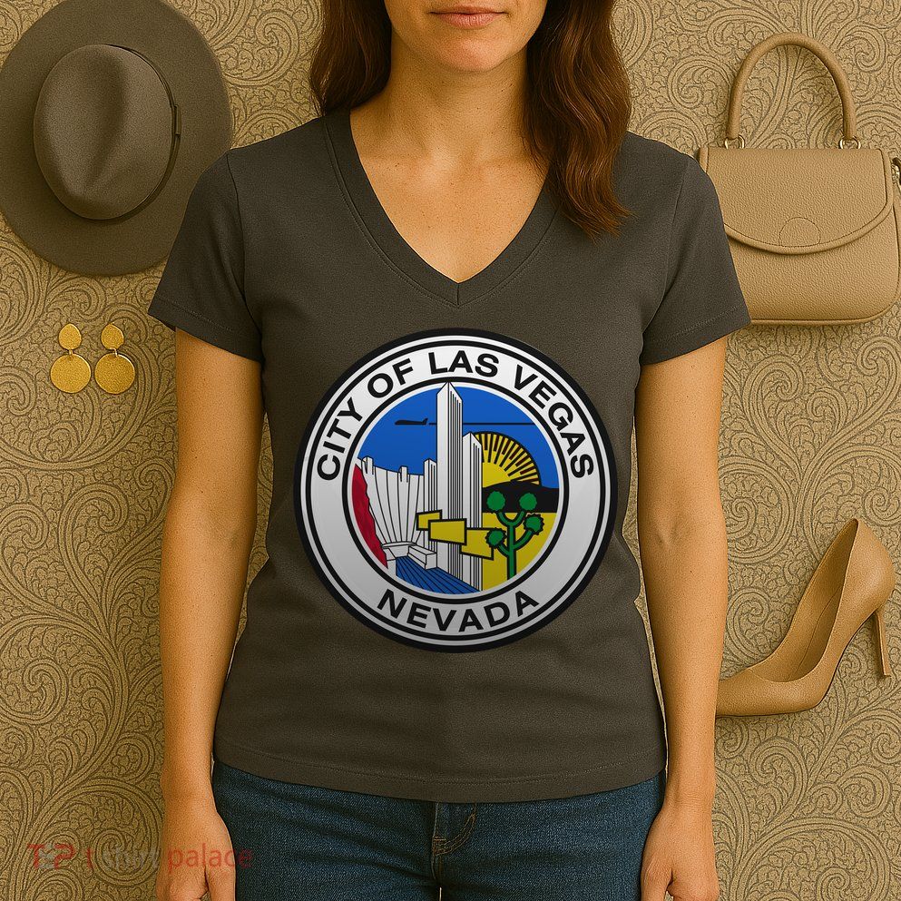Las Vegas Seal Women's V-Neck T-Shirt