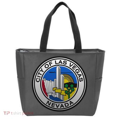 Las Vegas Seal Zip Tote Bag