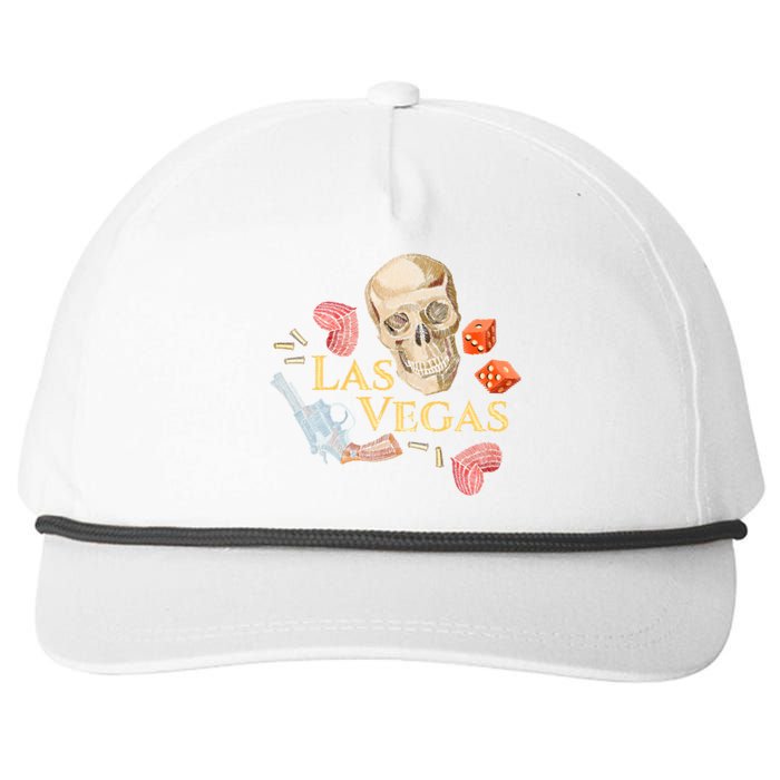 Las Vegas Sin City Snapback Five-Panel Rope Hat