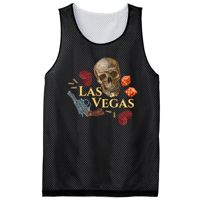 Las Vegas Sin City Mesh Reversible Basketball Jersey Tank