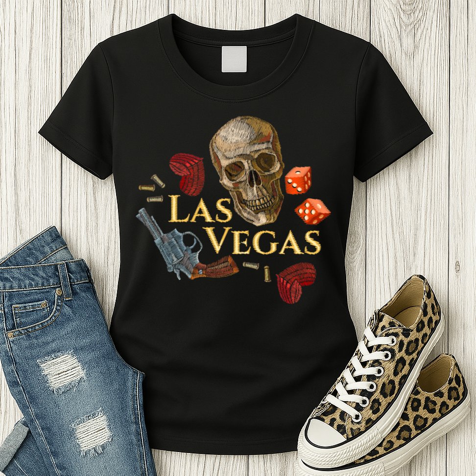 Las Vegas Sin City Womens T-Shirt