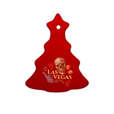 Las Vegas Sin City Ceramic Tree Ornament