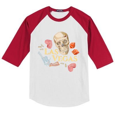 Las Vegas Sin City Kids Colorblock Raglan Jersey