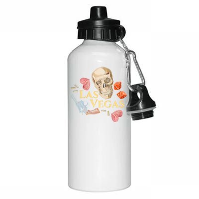 Las Vegas Sin City Aluminum Water Bottle