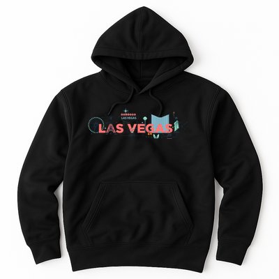 LAS Vegas Sketch Skyline Hoodie