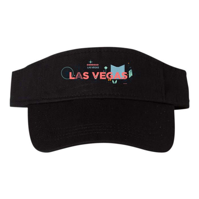 LAS Vegas Sketch Skyline Visor
