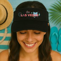 LAS Vegas Sketch Skyline Visor