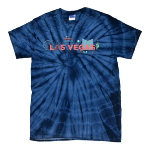 LAS Vegas Sketch Skyline Tie-Dye T-Shirt