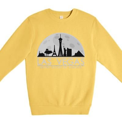 Las Vegas Skyline Premium Crewneck Sweatshirt