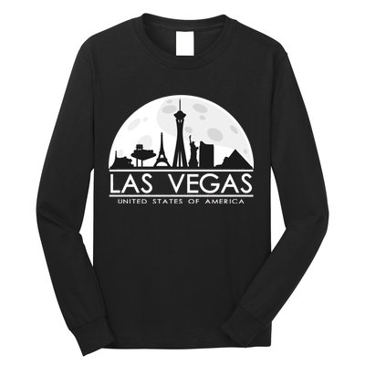 Las Vegas Skyline Long Sleeve Shirt