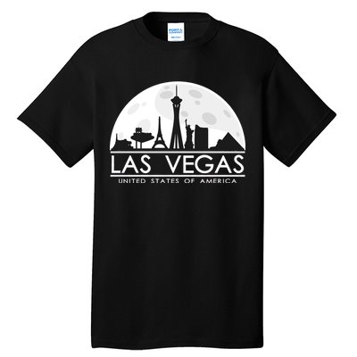 Las Vegas Skyline Tall T-Shirt