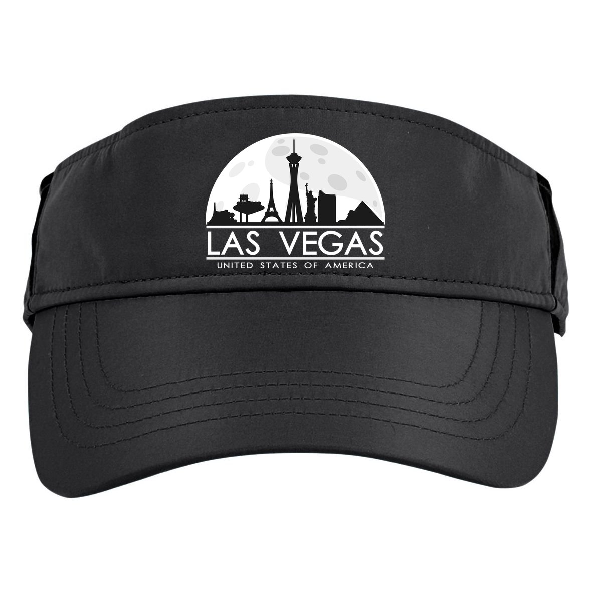 Las Vegas Skyline Adult Drive Performance Visor