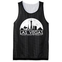 Las Vegas Skyline Mesh Reversible Basketball Jersey Tank