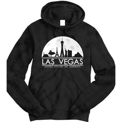 Las Vegas Skyline Tie Dye Hoodie