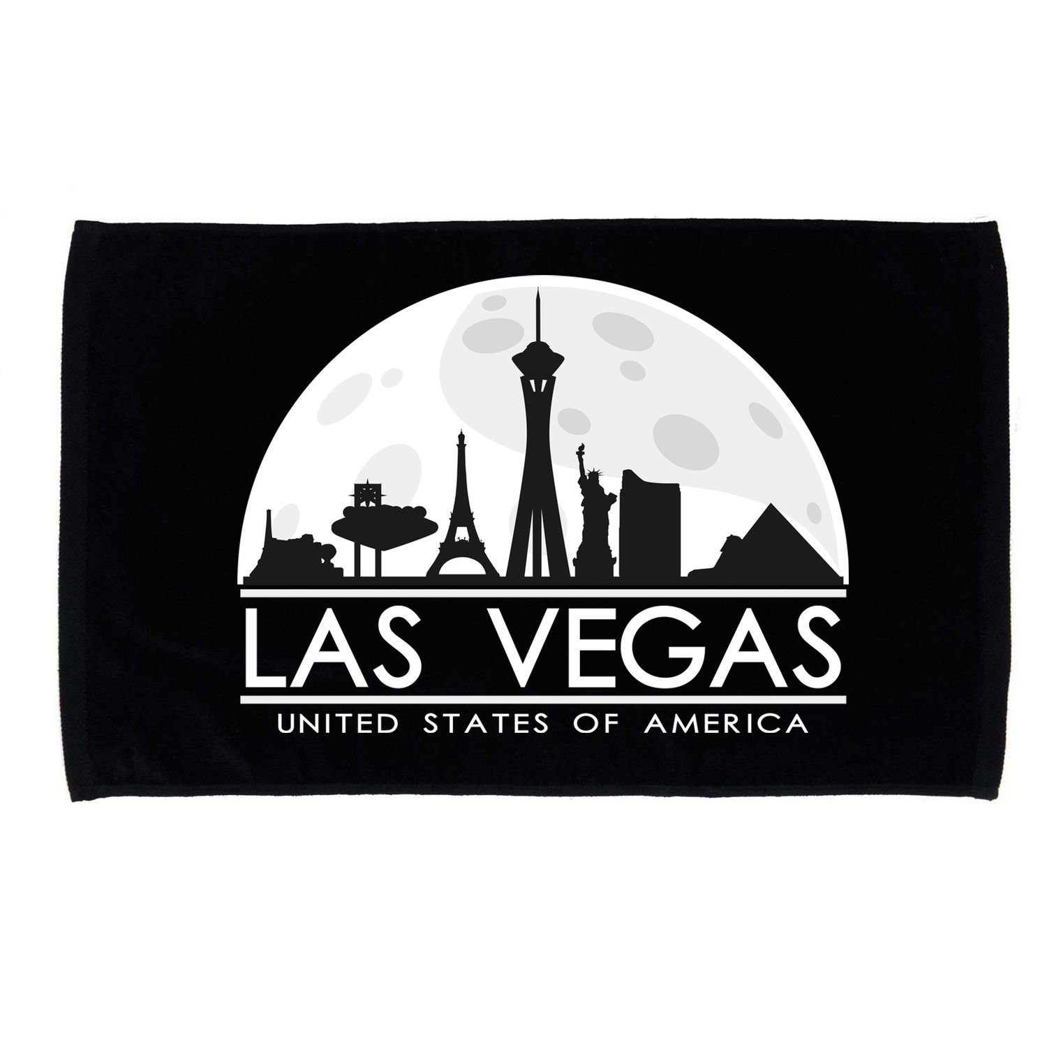 Las Vegas Skyline Microfiber Hand Towel