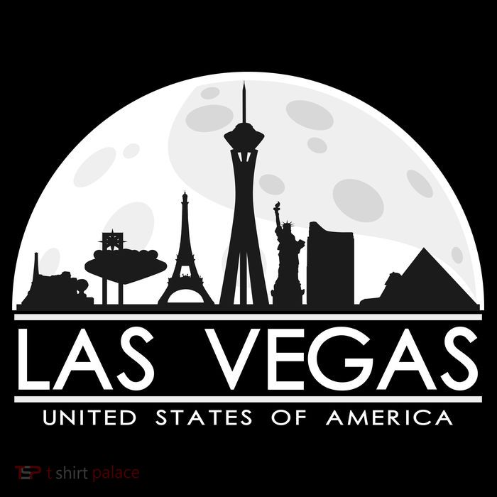 Las Vegas Skyline Kids T-Shirt