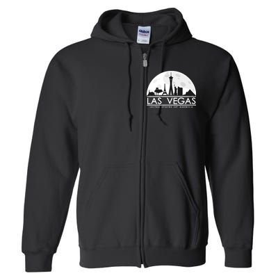 Las Vegas Skyline Full Zip Hoodie