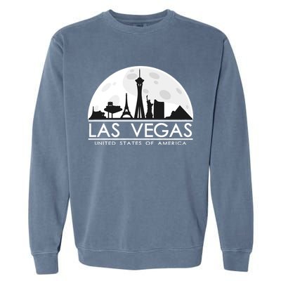 Las Vegas Skyline Garment-Dyed Sweatshirt