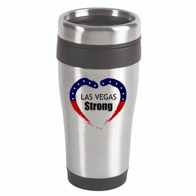 Las Vegas Strong 16oz Travel Tumbler