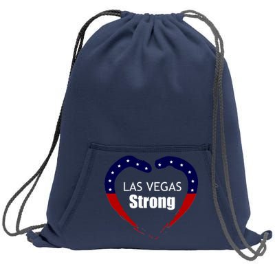 Las Vegas Strong Sweatshirt Cinch Pack Bag