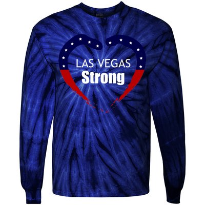 Las Vegas Strong Tie-Dye Long Sleeve Shirt