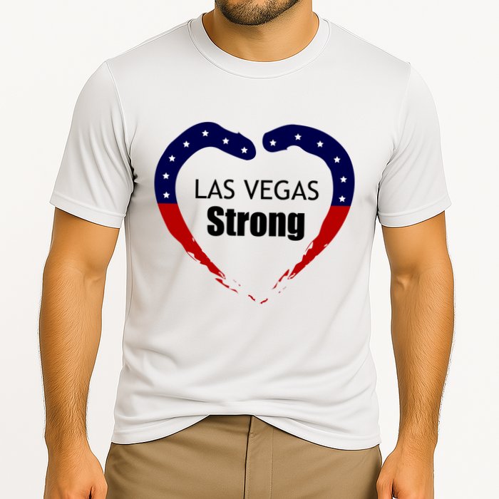 Las Vegas Strong Cooling Performance Crew T-Shirt