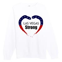 Las Vegas Strong Premium Crewneck Sweatshirt