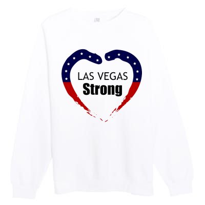 Las Vegas Strong Premium Crewneck Sweatshirt