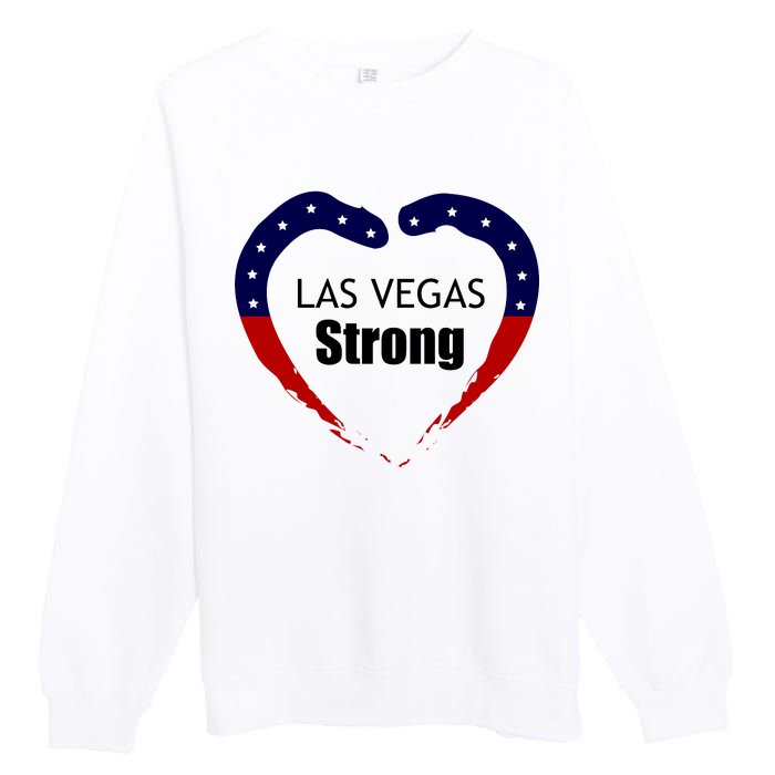 Las Vegas Strong Premium Crewneck Sweatshirt