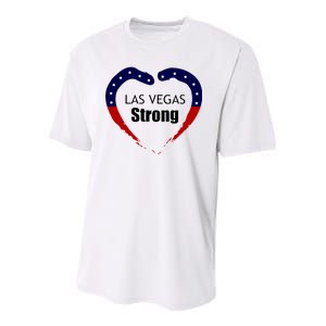 Las Vegas Strong Youth Performance Sprint T-Shirt