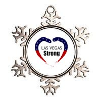 Las Vegas Strong Metallic Star Ornament