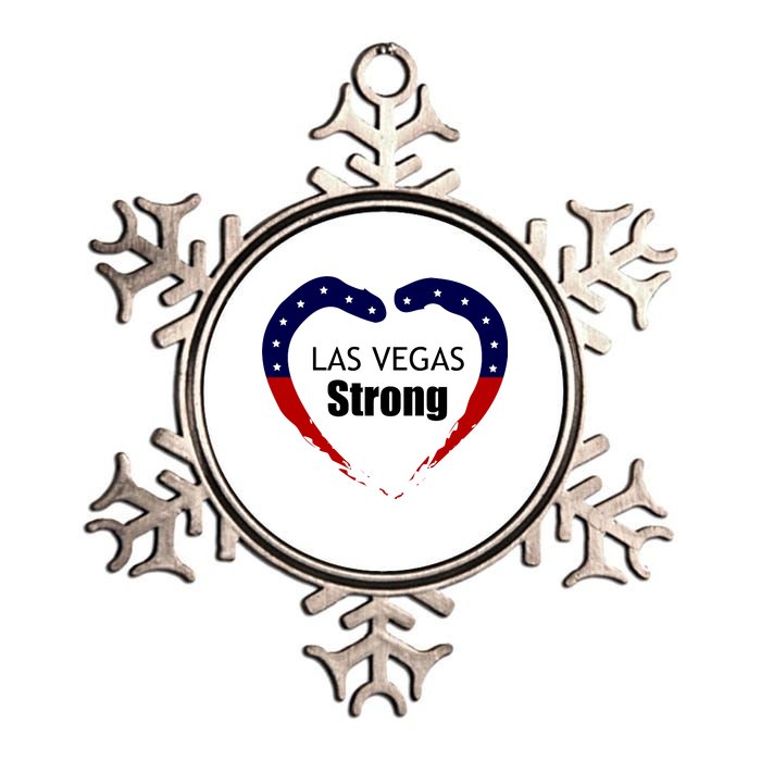 Las Vegas Strong Metallic Star Ornament