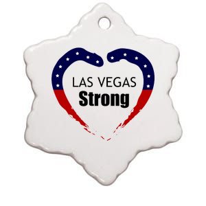 Las Vegas Strong Ceramic Star Ornament