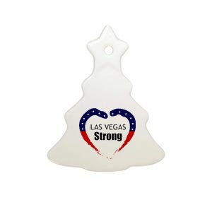 Las Vegas Strong Ceramic Tree Ornament