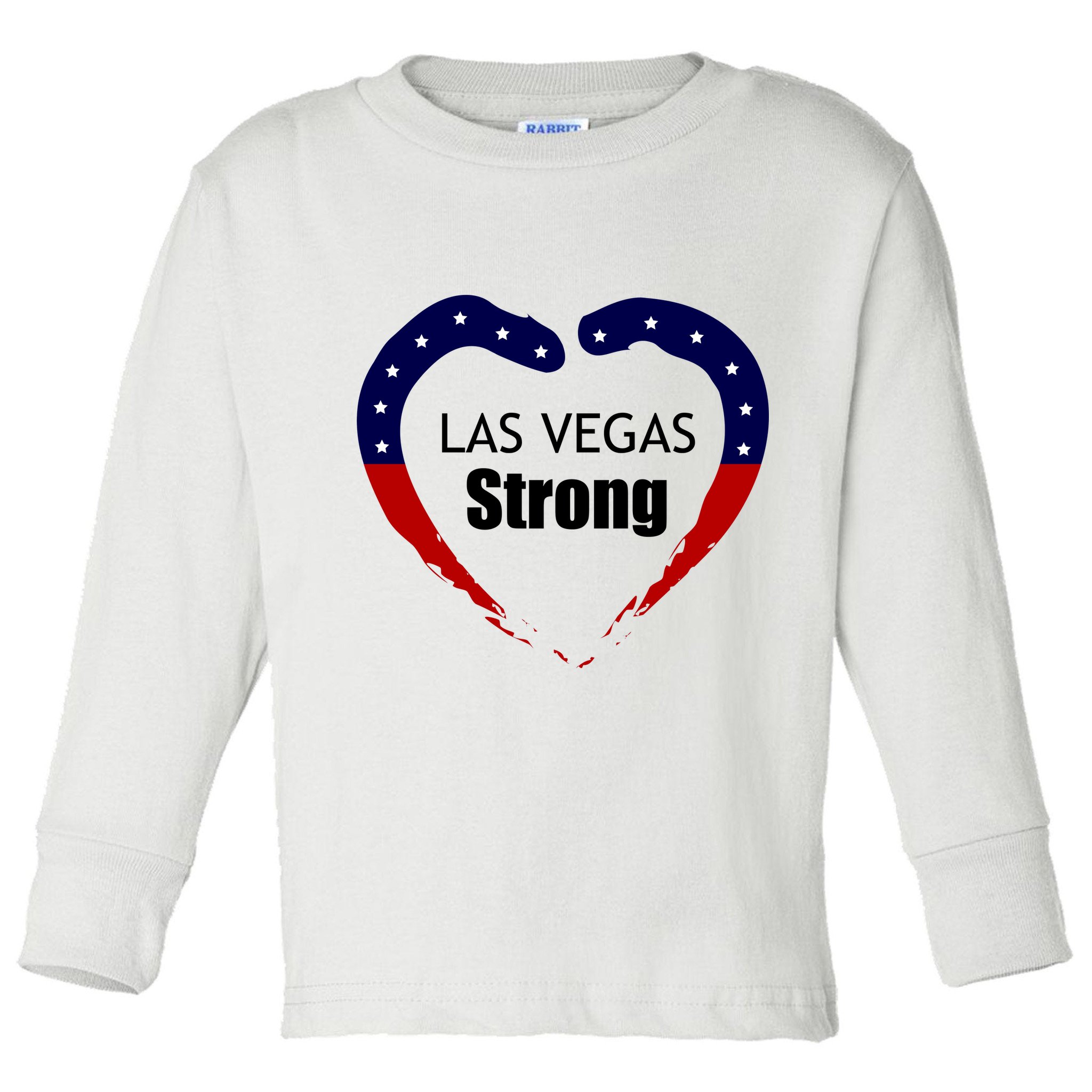 Las Vegas Strong Toddler Long Sleeve Shirt