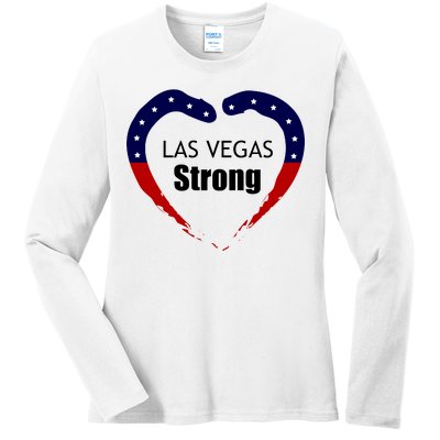 Las Vegas Strong Ladies Long Sleeve Shirt