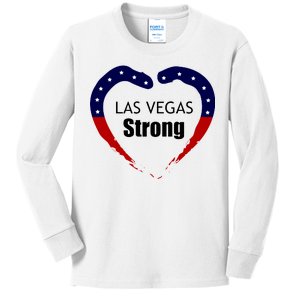 Las Vegas Strong Kids Long Sleeve Shirt