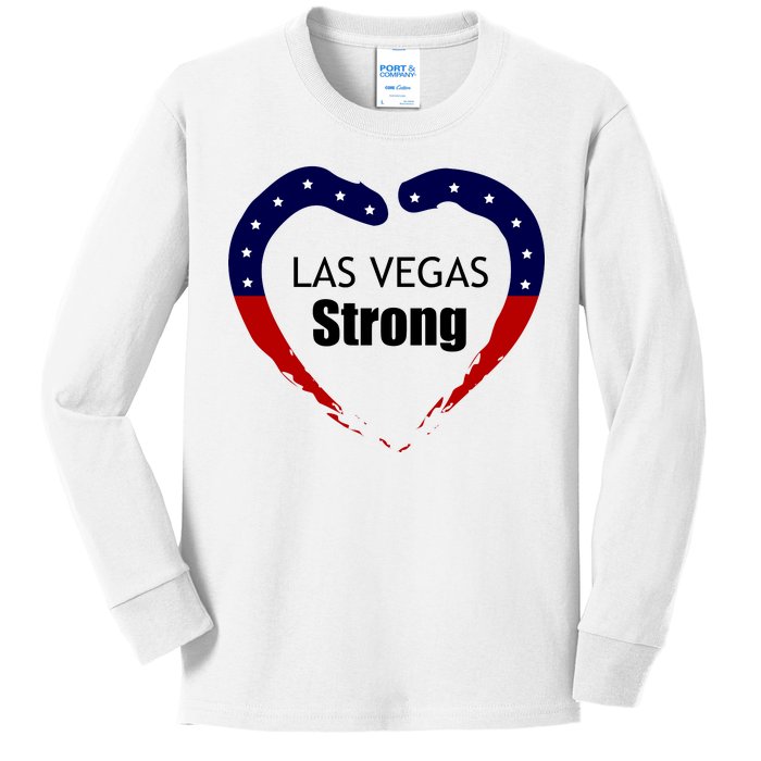 Las Vegas Strong Kids Long Sleeve Shirt