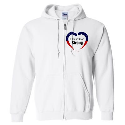 Las Vegas Strong Full Zip Hoodie