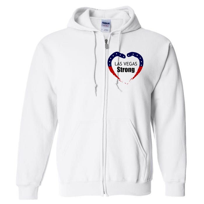 Las Vegas Strong Full Zip Hoodie