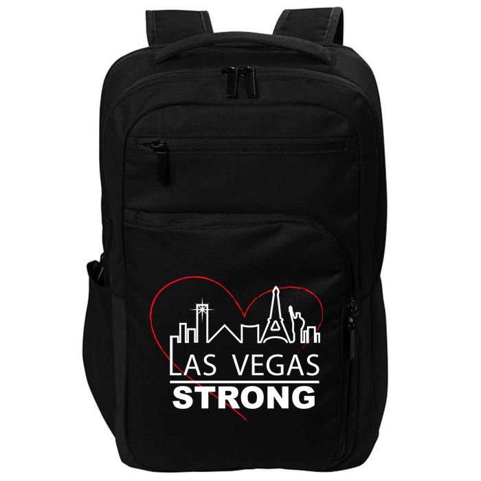 Las Vegas Strong Heart Skyline Impact Tech Backpack