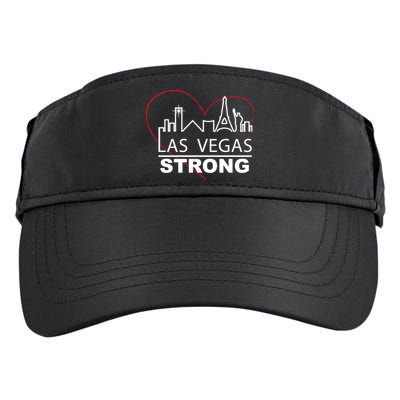 Las Vegas Strong Heart Skyline Adult Drive Performance Visor