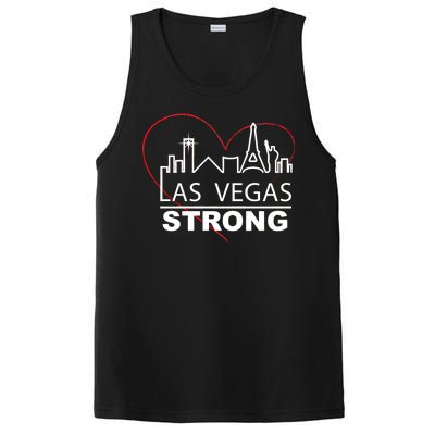 Las Vegas Strong Heart Skyline PosiCharge Competitor Tank