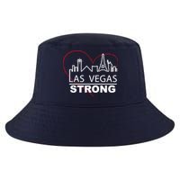 Las Vegas Strong Heart Skyline Cool Comfort Performance Bucket Hat