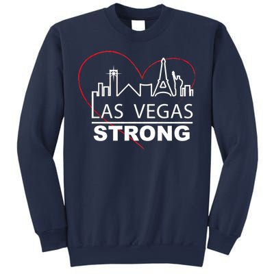 Las Vegas Strong Heart Skyline Sweatshirt