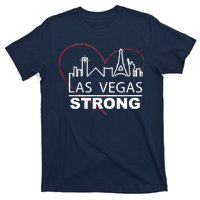 Las Vegas Strong Heart Skyline T-Shirt